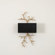Modern Brass Branch Wall Sconce