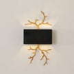 Modern Brass Branch Wall Sconce