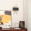 Modern Brass Branch Wall Sconce