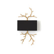 Modern Brass Branch Wall Sconce