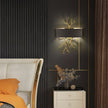 Modern Brass Branch Wall Sconce