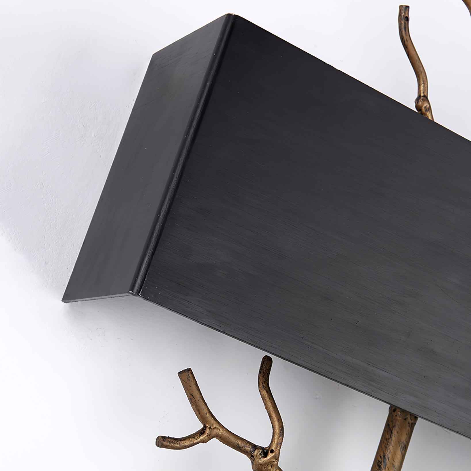 Modern Brass Branch Wall Sconce
