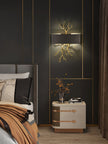 Modern Brass Branch Wall Sconce