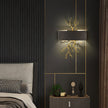 Modern Brass Branch Wall Sconce
