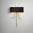 Modern Brass Branch Wall Sconce