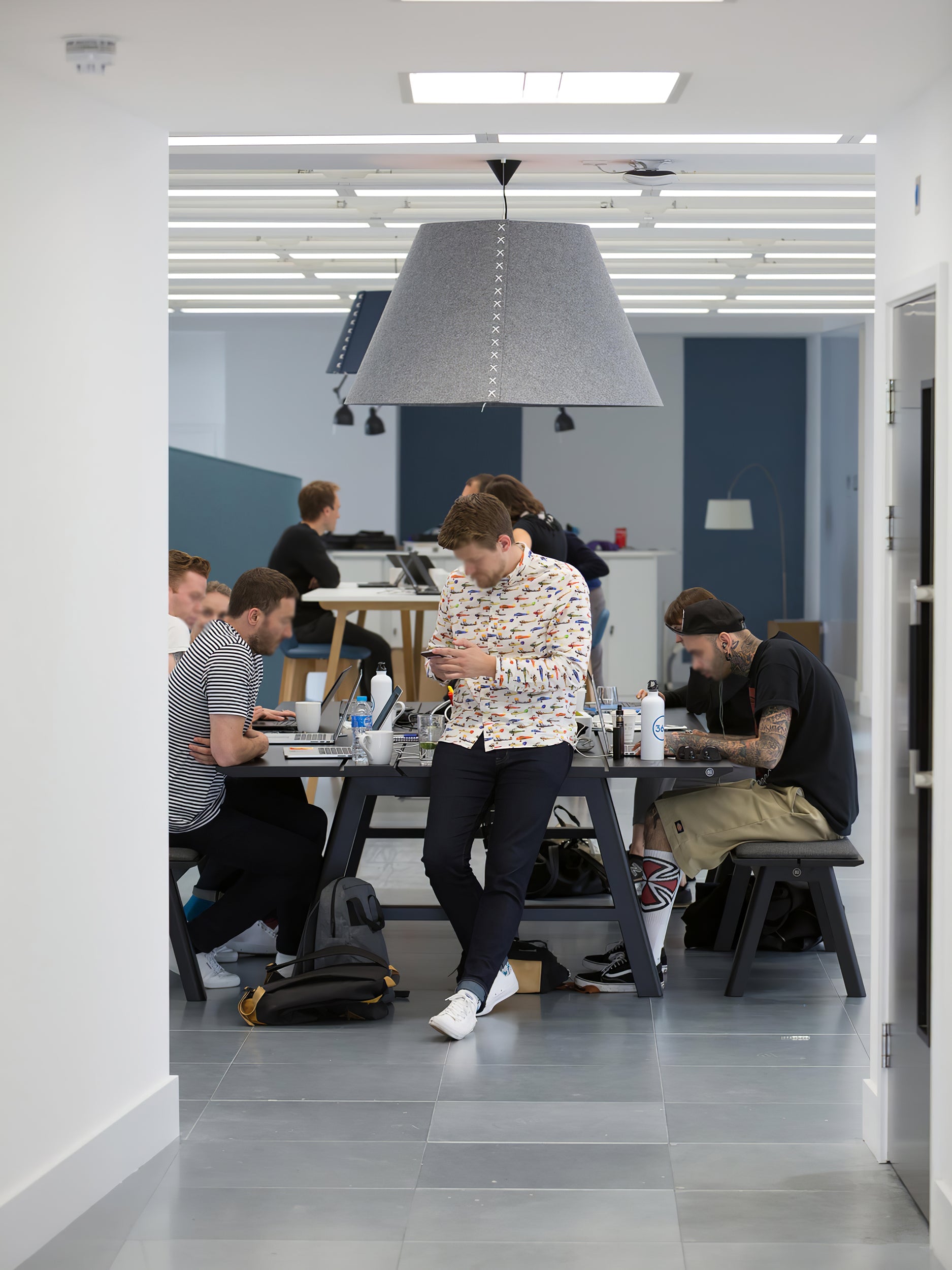 Felt Sound-Absorbing Pendant Lamp