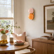 Calvrane Glass Domed Dual-Light Wall Sconce