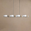 Calvrane Brass Linear Drum Chandelier