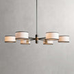 Calvrane Brass Multi-Arm Drum Chandelier