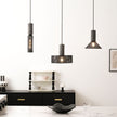 Minimalist Concrete Stone Cylinder Pendant Lamp