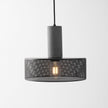 Minimalist Concrete Stone Cylinder Pendant Lamp