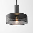 Minimalist Concrete Stone Cylinder Pendant Lamp