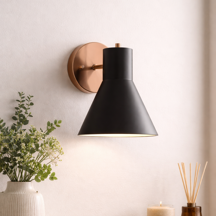 Vanta Light Dimmable Armed Sconce