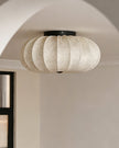 Calvrane Pleated Fabric Semi-Flush Ceiling Light