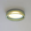 Calvrane Fluted Glass Drum Ceiling Light