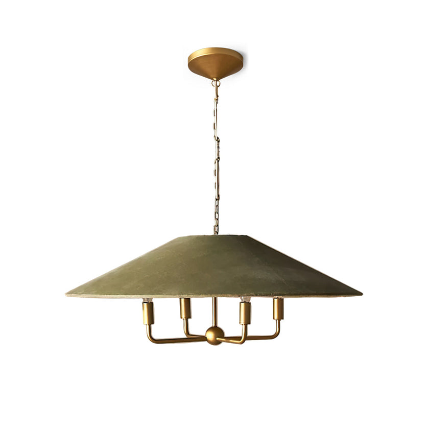 Calvrane Conical Fabric Pendant Light