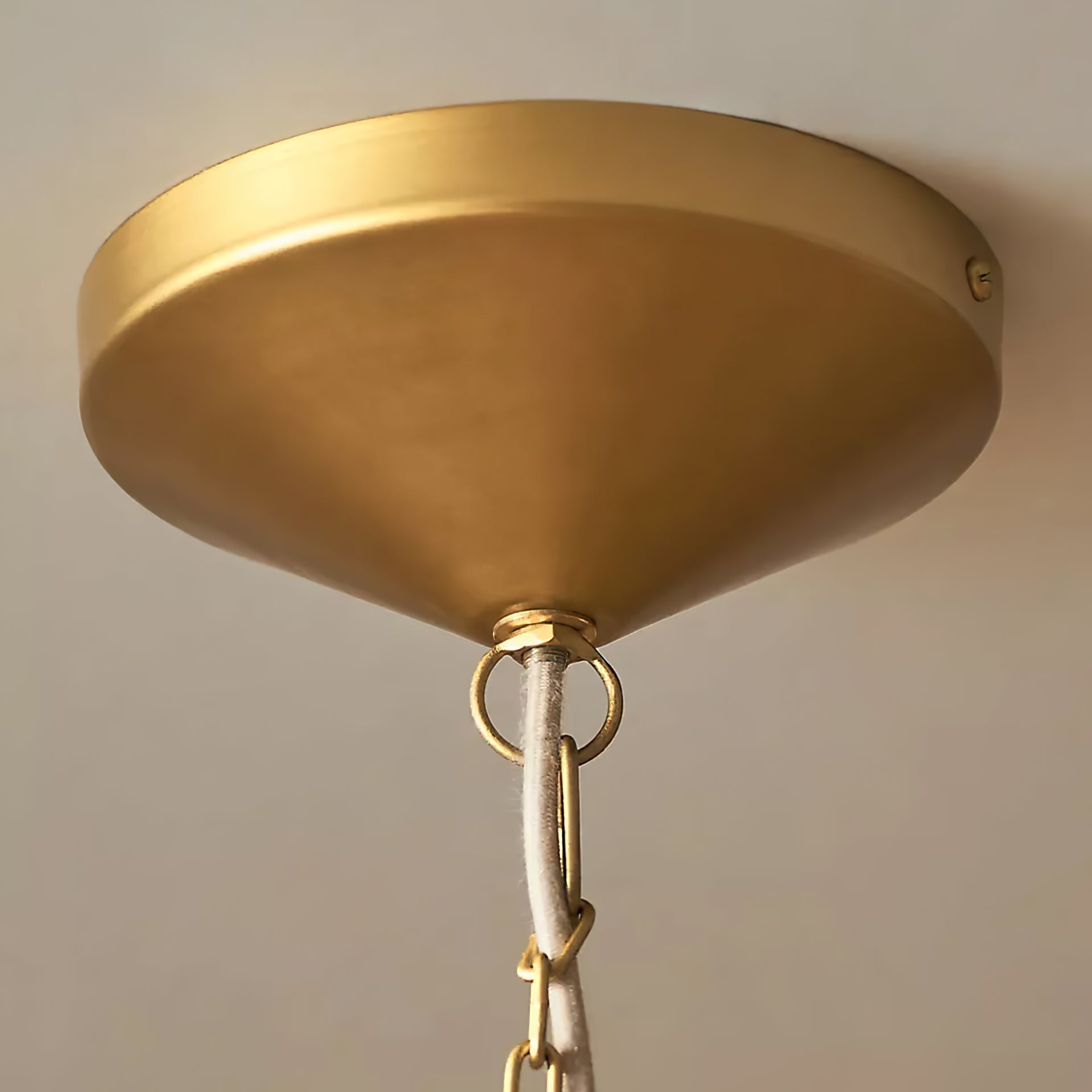 Calvrane Conical Fabric Pendant Light