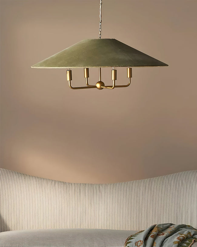 Calvrane Conical Fabric Pendant Light