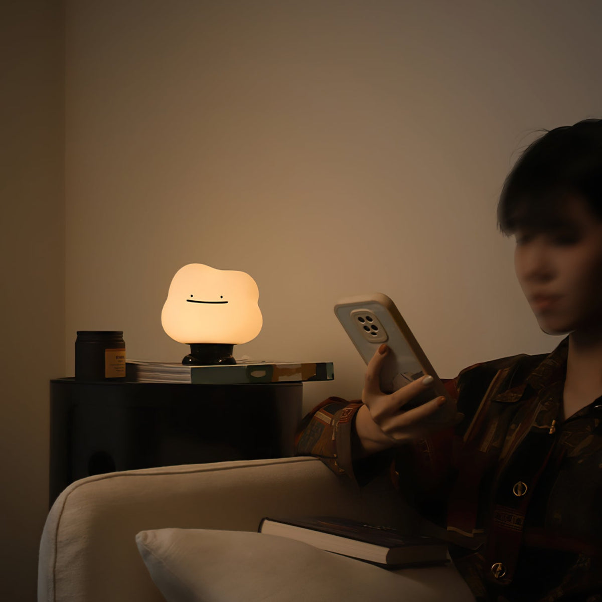 Silicone Cloud Rechargeable Table Lamp