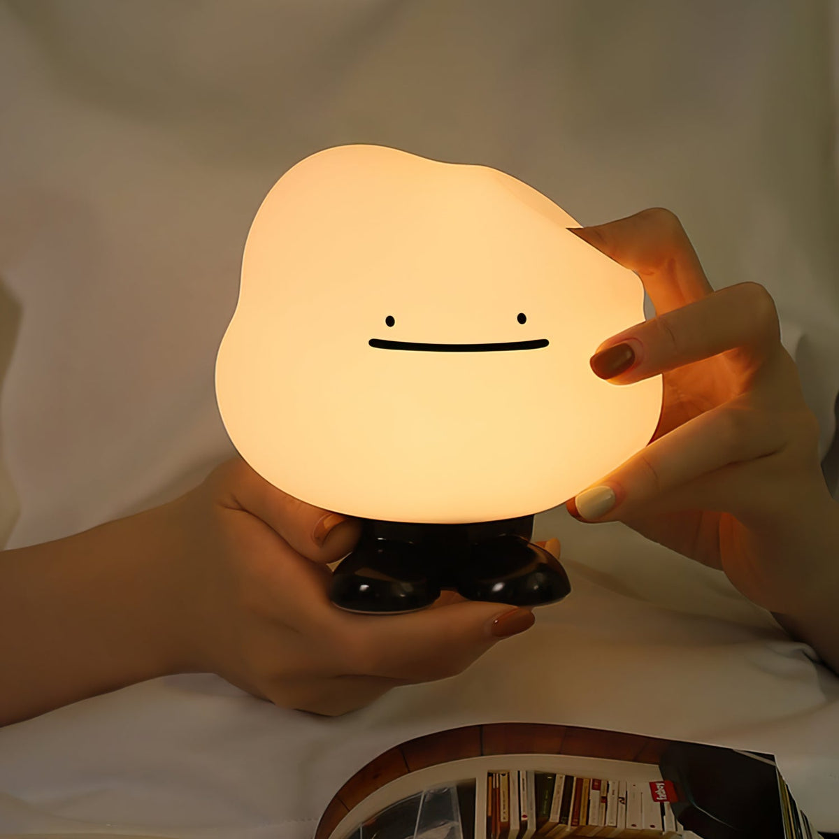 Silicone Cloud Rechargeable Table Lamp