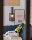 Minimalist Concrete Stone Cylinder Pendant Lamp