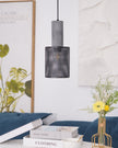 Minimalist Concrete Stone Cylinder Pendant Lamp