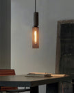 Minimalist Concrete Stone Cylinder Pendant Lamp
