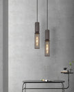Minimalist Concrete Stone Cylinder Pendant Lamp