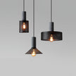 Minimalist Concrete Stone Cylinder Pendant Lamp