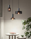 Minimalist Concrete Stone Cylinder Pendant Lamp