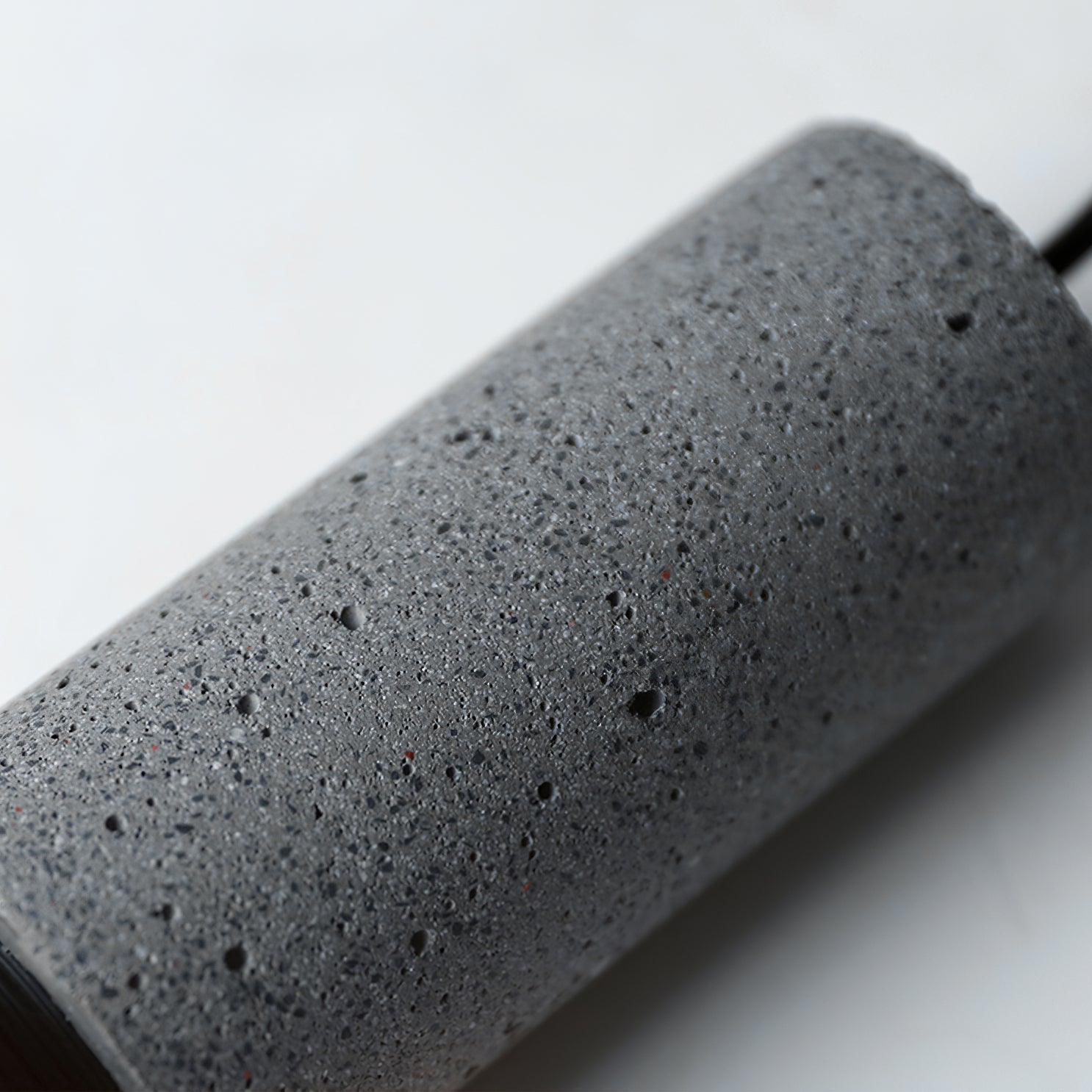 Minimalist Concrete Stone Cylinder Pendant Lamp