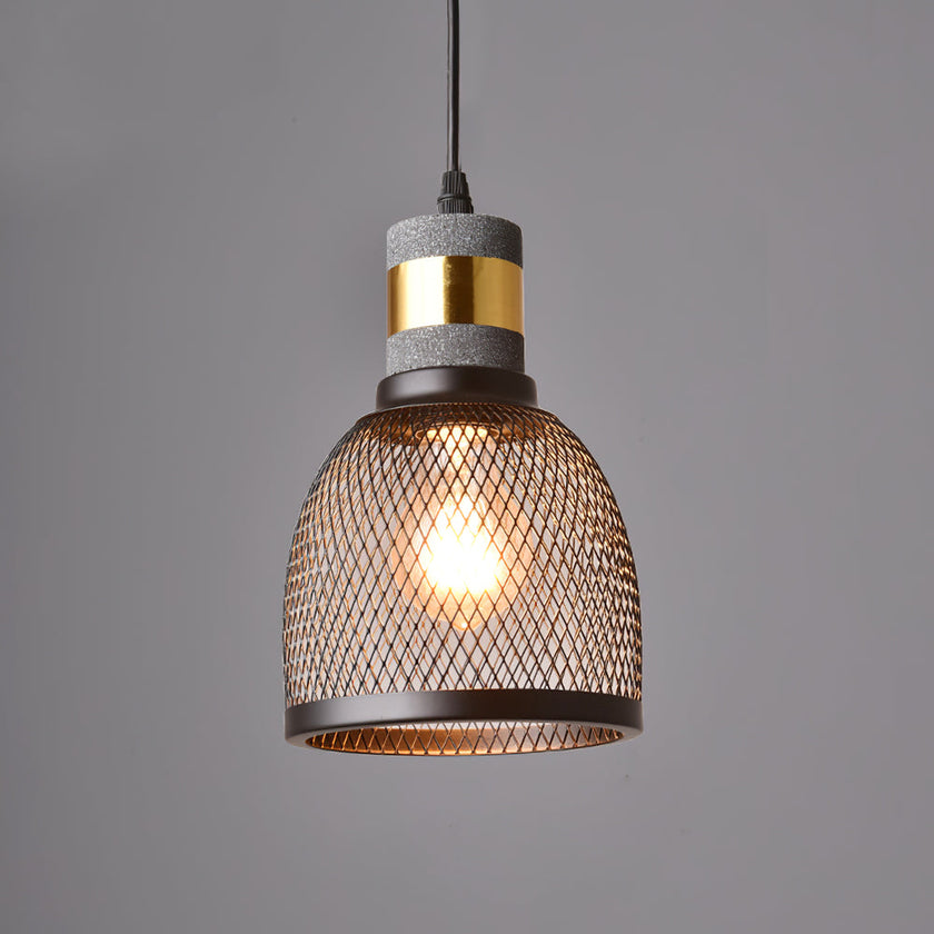 Minimalist Concrete Stone Cylinder Pendant Lamp