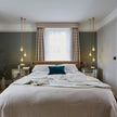 Cut Crystal Brass Bulb Pendant Light
