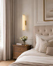 Calvrane Alabaster Tube Wall Sconce