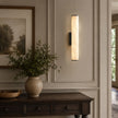 Calvrane Alabaster Tube Wall Sconce