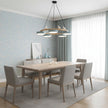 Modern Bird Resin Wood Ring Chandelier