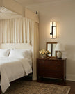 Modern Alabaster Brass Wall Light