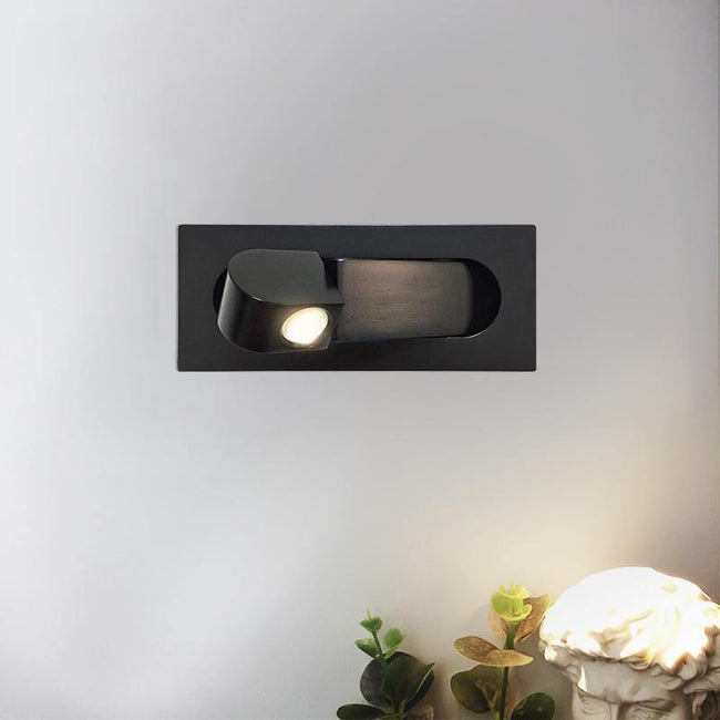 Aluminum Pop-Out Bedside Reading Light