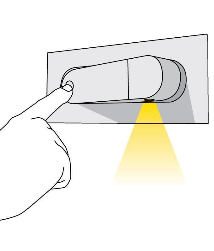 Aluminum Pop-Out Bedside Reading Light