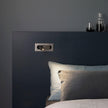 Aluminum Pop-Out Bedside Reading Light