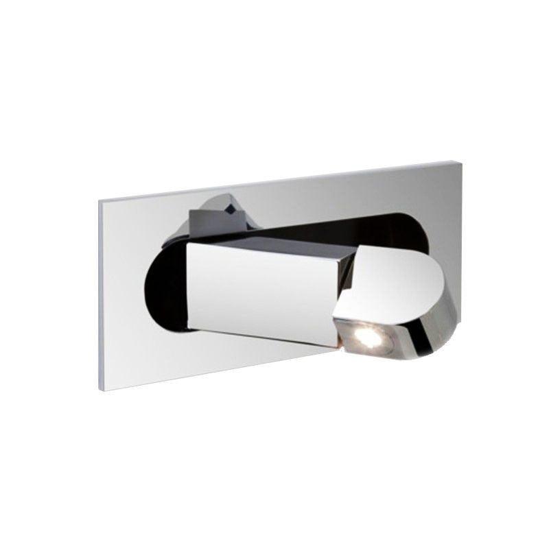Aluminum Pop-Out Bedside Reading Light
