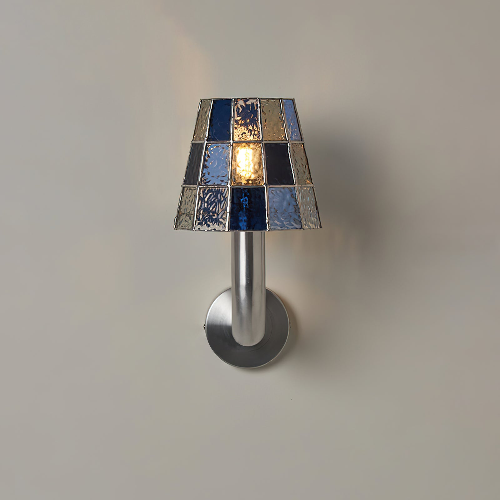 Calvrane Glass Mosaic Wall Sconce