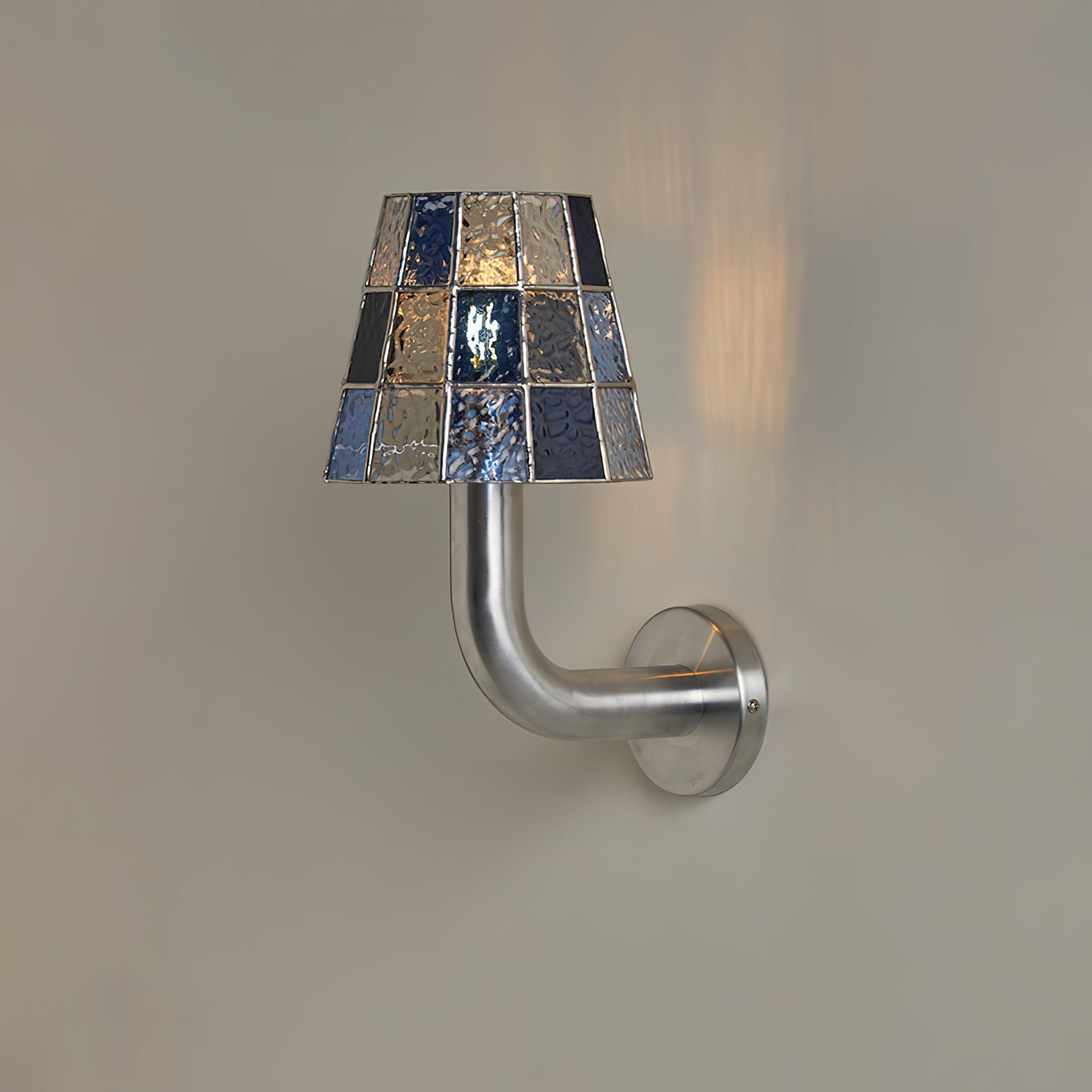 Calvrane Glass Mosaic Wall Sconce