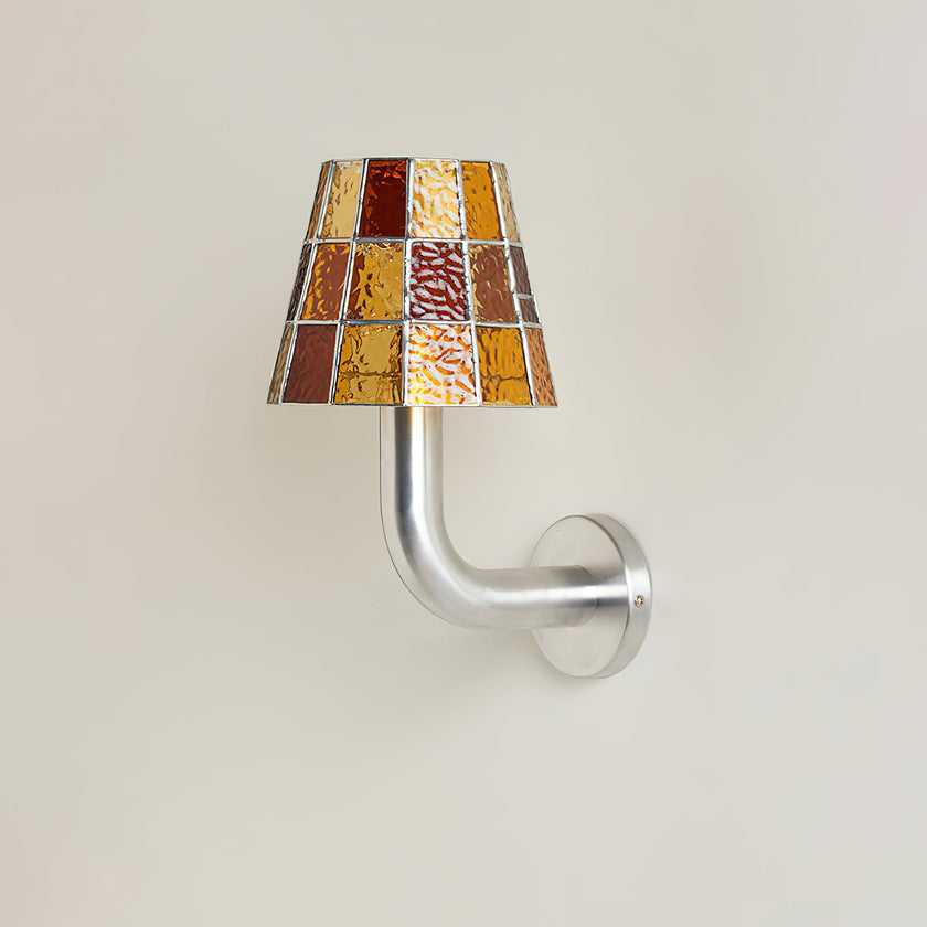 Calvrane Glass Mosaic Wall Sconce