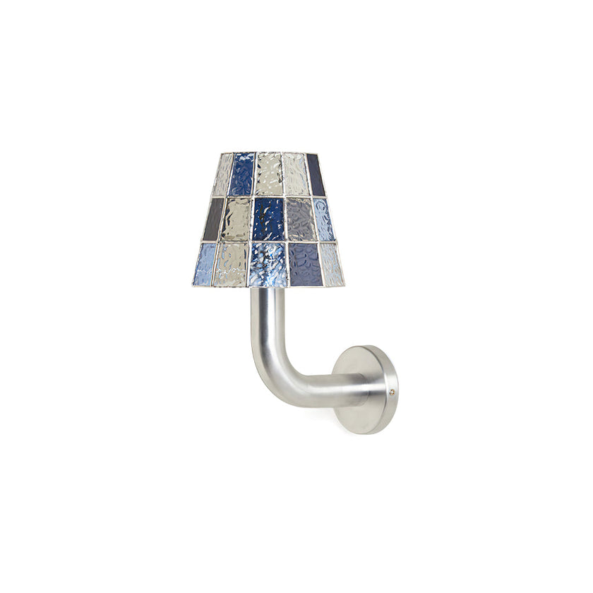 Calvrane Glass Mosaic Wall Sconce