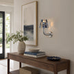 Calvrane Glass Mosaic Wall Sconce