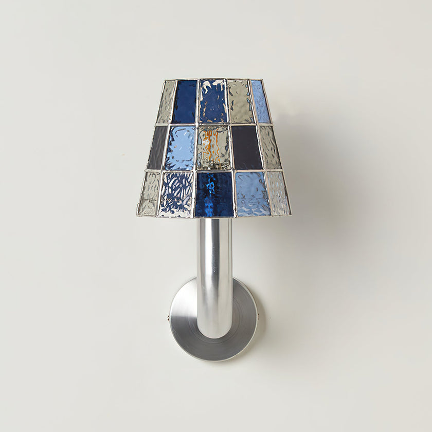 Calvrane Glass Mosaic Wall Sconce