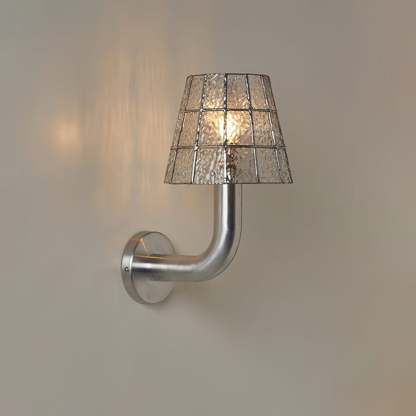 Calvrane Glass Mosaic Wall Sconce