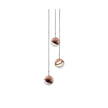 Glass Orb Cascade Chandelier