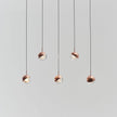 Glass Orb Cascade Chandelier